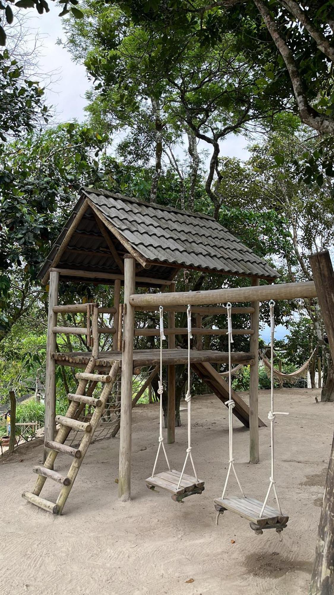 Flat Condominio Topo Da Montanha 507 Cha Grande Экстерьер фото